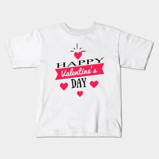 Happy Valentine's Day Kids T-Shirt